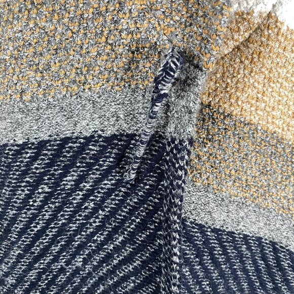 Chico's Cardigan Sweater Size 1 Multicolored Striped Polyester Blend NWT CJ-1192 - Picture 4 of 13